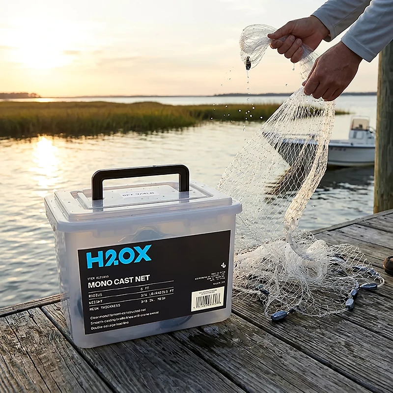 H2OX 6 foot Mono 3/4 Lb Cast Net