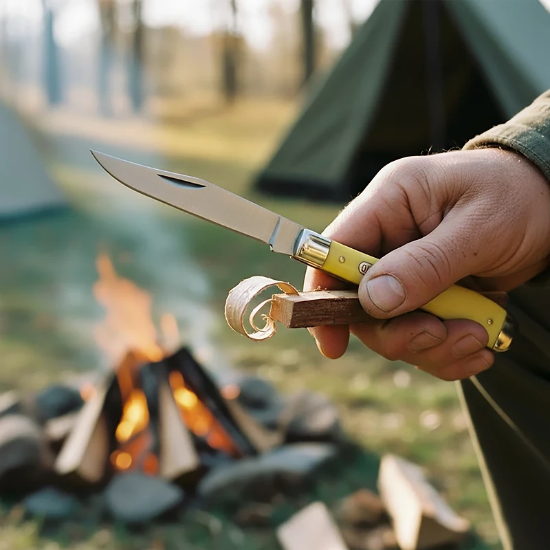 Old Timer Gunstock Trapper Knife