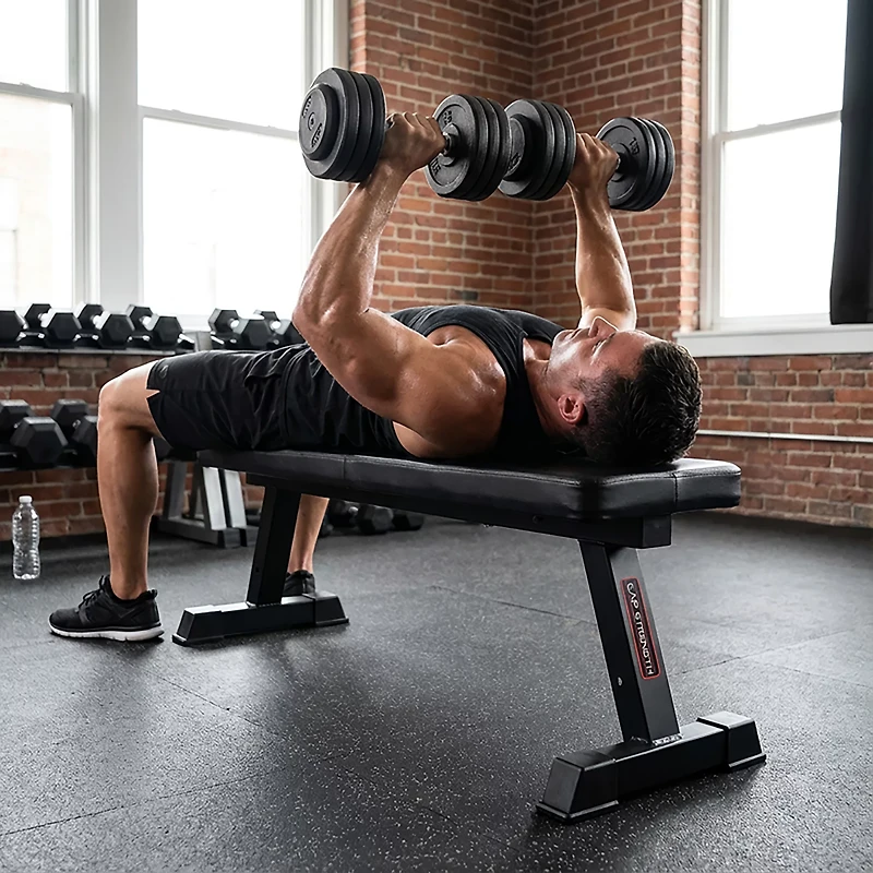 CAP Barbell Strength Foldable Flat Bench