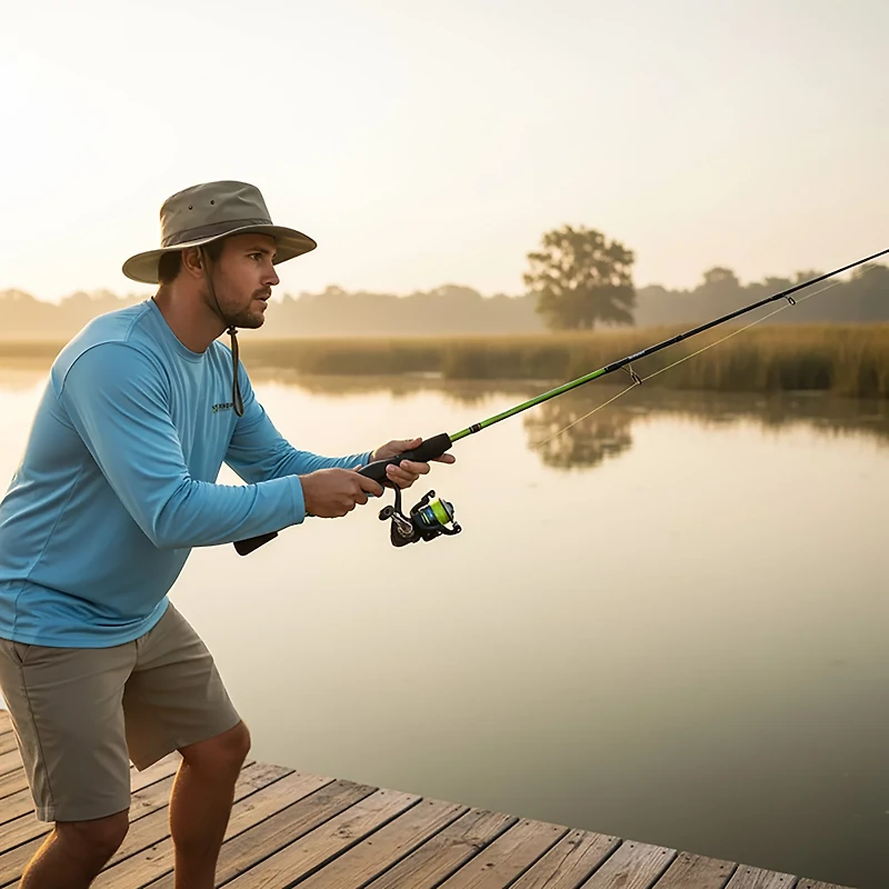 Crappie Thunder Spin Rod And Reel Combo