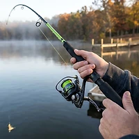 Crappie Thunder Jig/Troll Spin Rod And Reel Combo