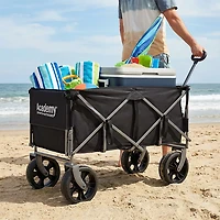 Academy Sports + Outdoors XL Folding Wagon with Tailgate and Strap