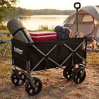 Academy Sports + Outdoors XL Folding Wagon with Tailgate and Strap