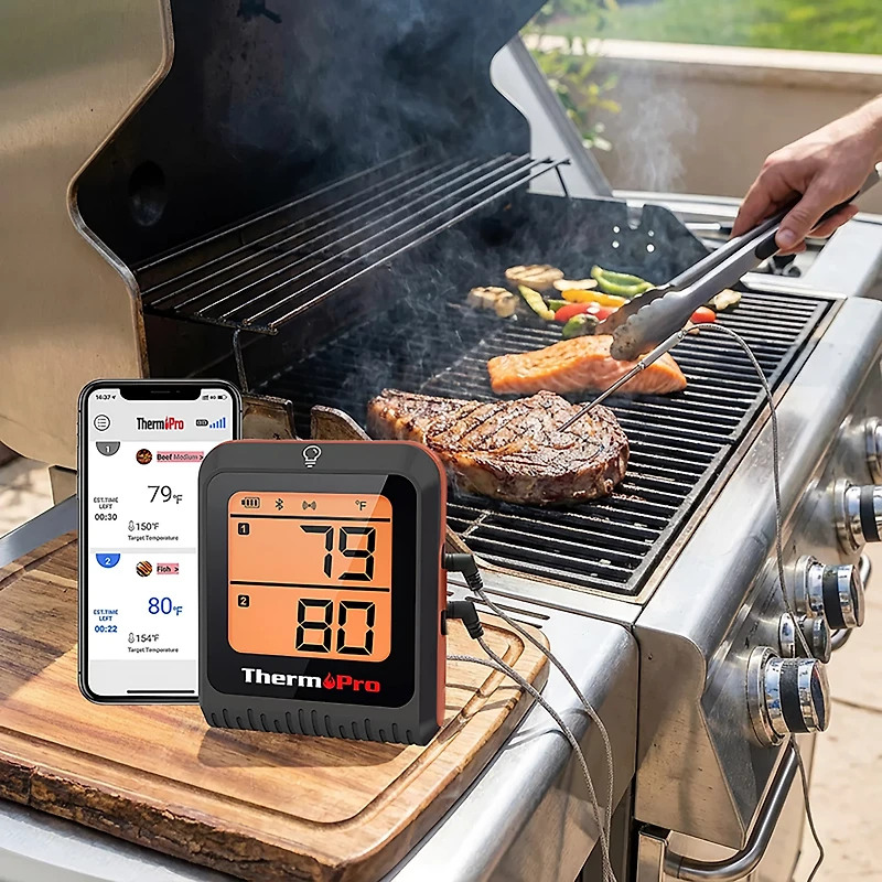 ThermoPro Smart Bluetooth Meat Thermometer w/ Dual Probe