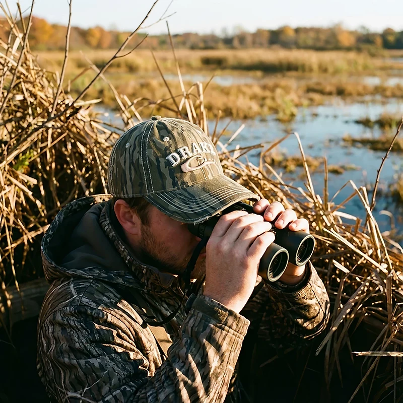 Drake Men's Distressed 6-Panel Ball Cap