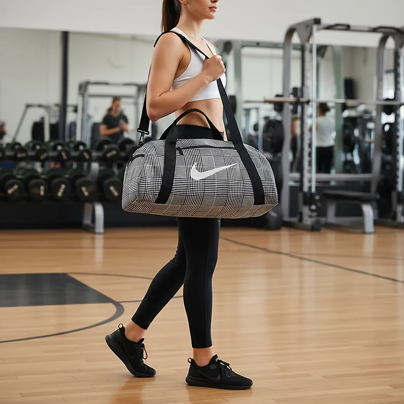Nike Women's Plaid Gym Bag