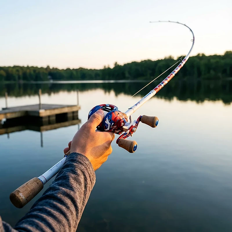 ProFISHiency Krazy Americana Baitcast Combo