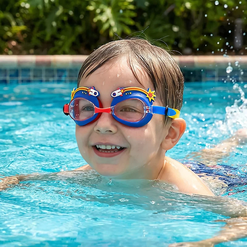 Aqua2ude Boys' Rocket Ship Swim Goggles