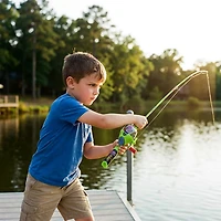 Kid Casters Youth Teenage Mutant Ninja Turtles Spincast Rod and Reel Combo