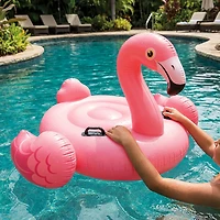 INTEX Pink Flamingo Ride-On Float