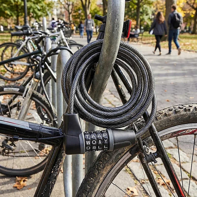 Schwinn 5 ft x 6 mm Cable Combo Lock