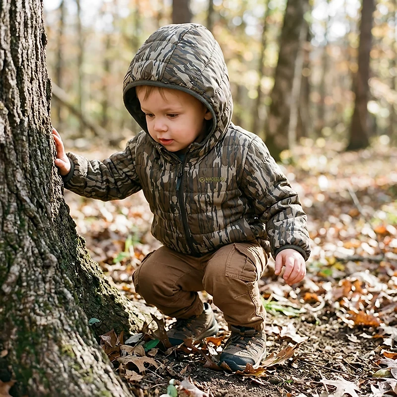 Magellan Outdoors Toddlers' Reversible Puffer Jacket