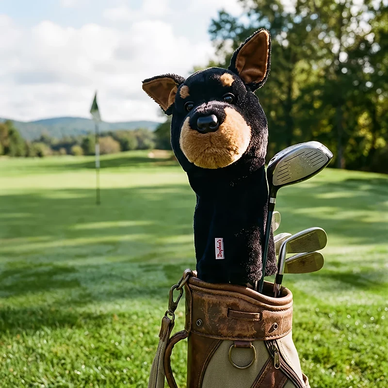 Daphne's Headcovers Doberman Driver Headcover