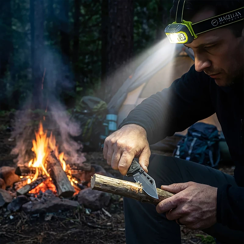 Magellan Outdoors Knife and Headlamp Holiday Kit