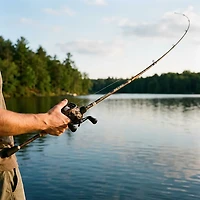 ProFISHiency Retro 7 ft MH Freshwater Baitcast Combo Rod