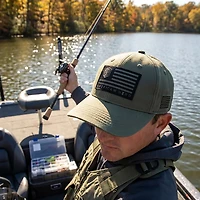 Lew's American Hero Flag Adjustable Cap