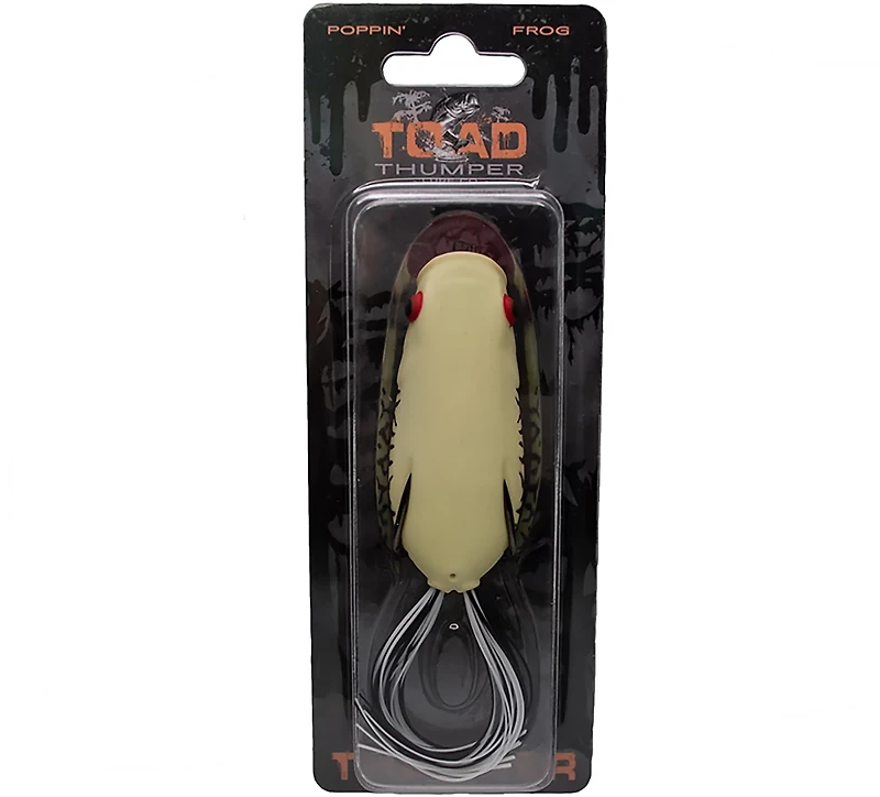 Toad Thumper Lure Poppin' Frog 3-3/4 Bait