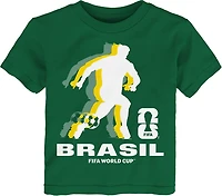 Outerstuff Toddler Boys' Brazil 2026 World Cup Graphic T-shirt
