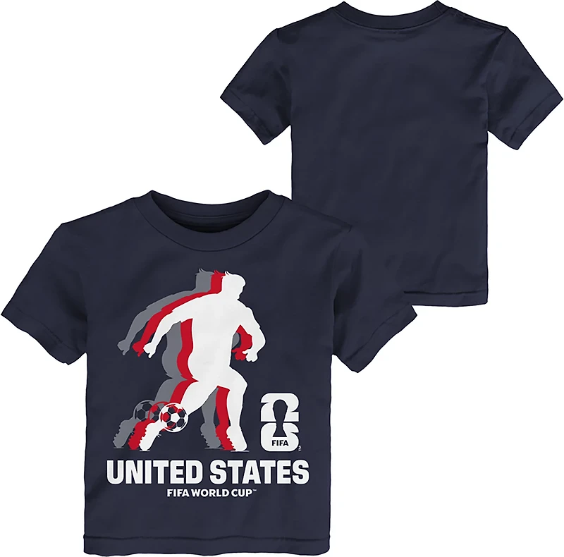 Outerstuff Toddler Boys' USA 2026 World Cup Graphic T-shirt