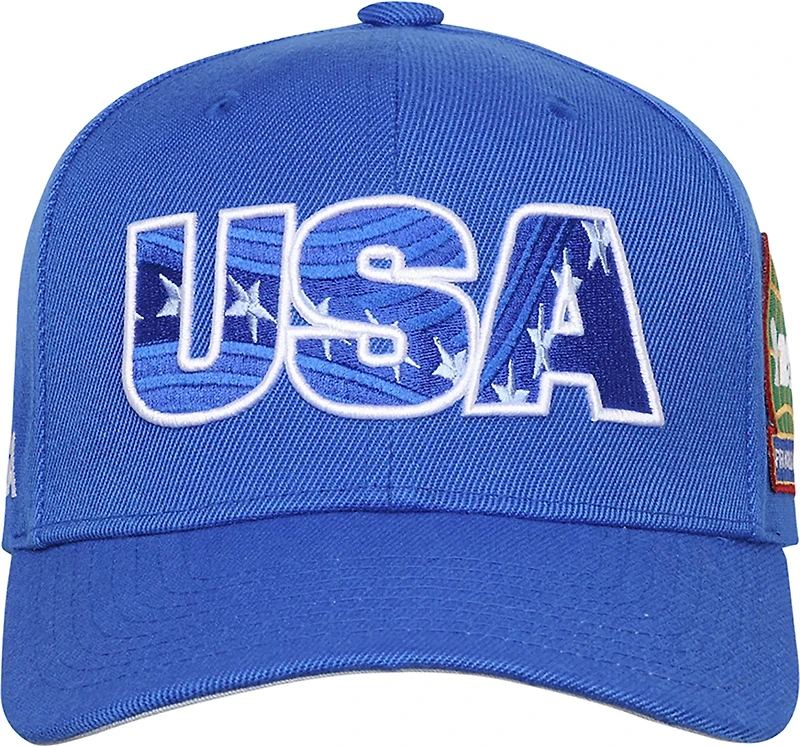 Outerstuff Adults' USA Emblem Pro Crown Snapback Cap
