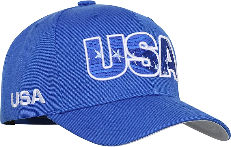 Outerstuff Adults' USA Emblem Pro Crown Snapback Cap
