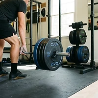 CAP Barbell Olympic Bumper Plate Weight Set