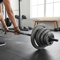 CAP Barbell 125lb Standard Grip Weight Set