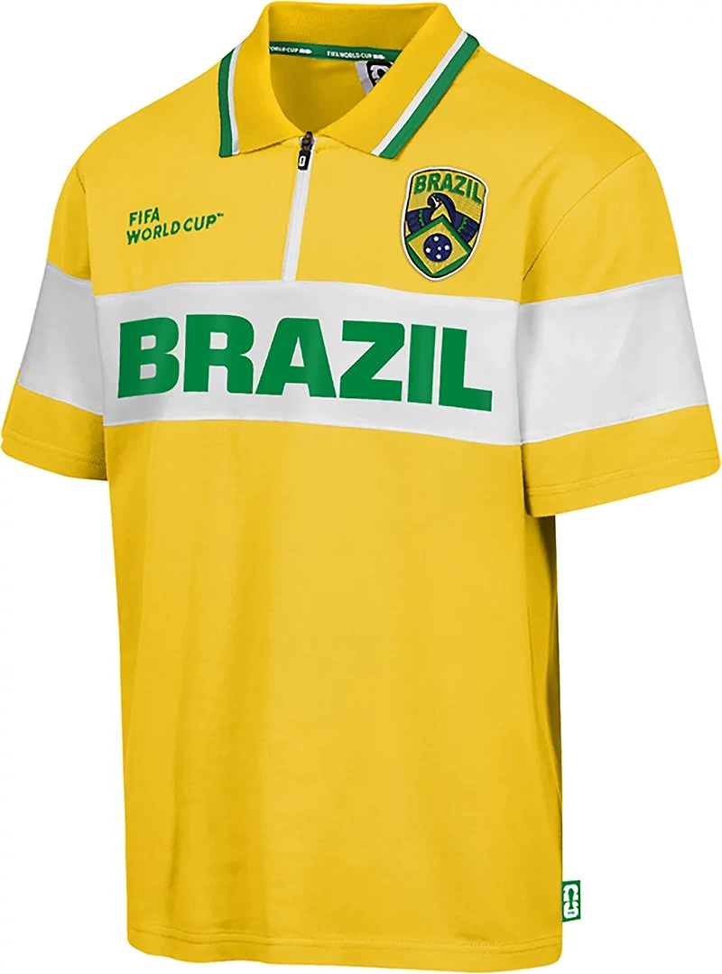 Outerstuff Men's Brazil Victory Thread Polo Shirt