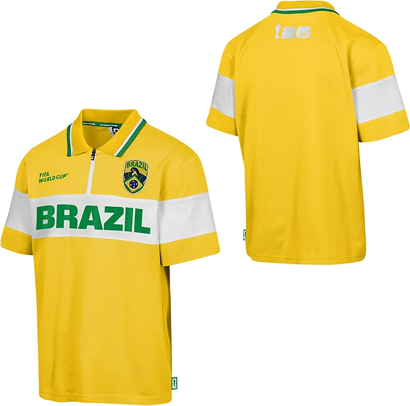 Outerstuff Men's Brazil Victory Thread Polo Shirt