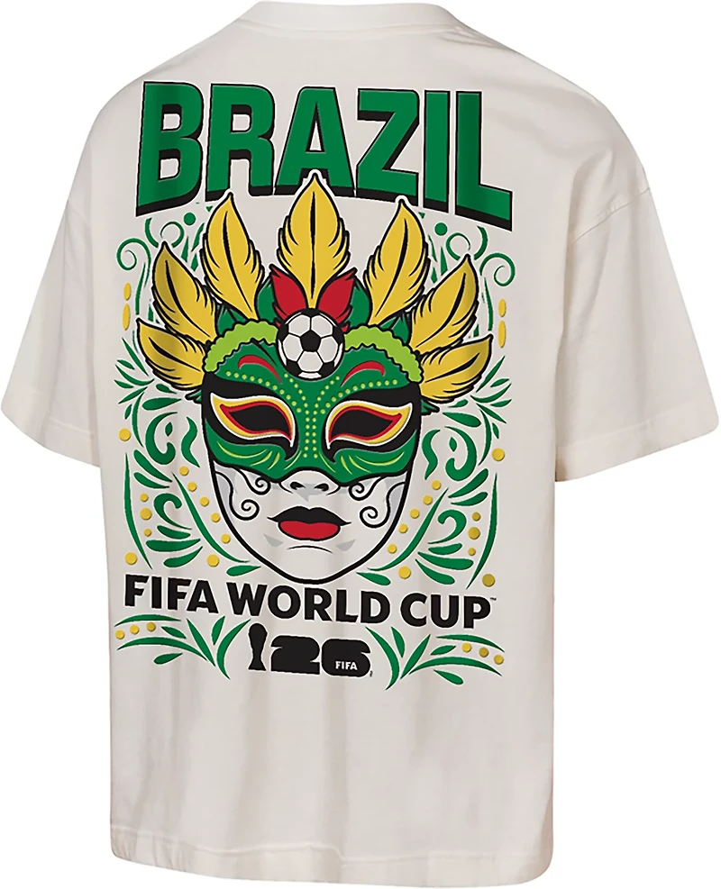 Outerstuff Men's Brazil National Anthem Graphic T-shirt