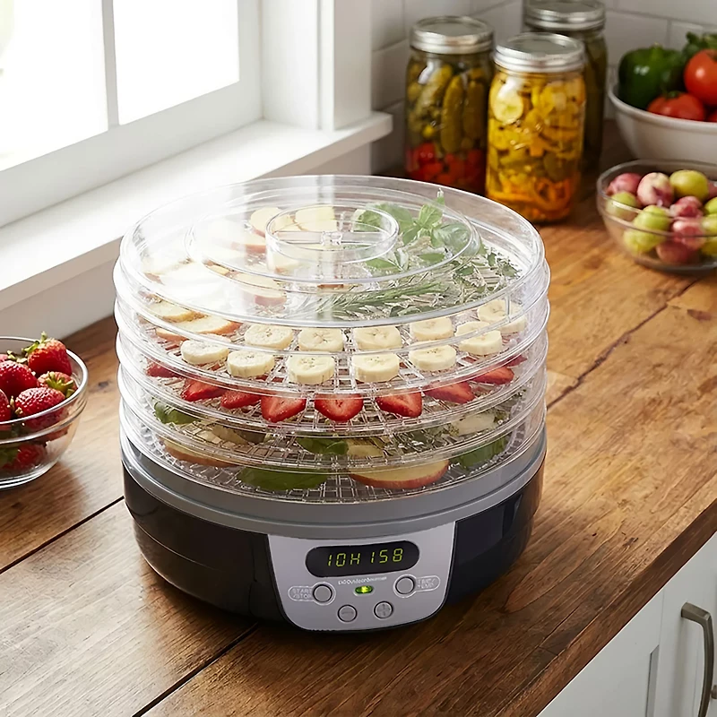 Outdoor Gourmet Round Digital Dehydrator
