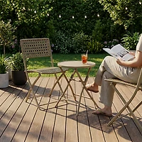 Mosaic Vanderwood 3-Piece Folding Bistro Set