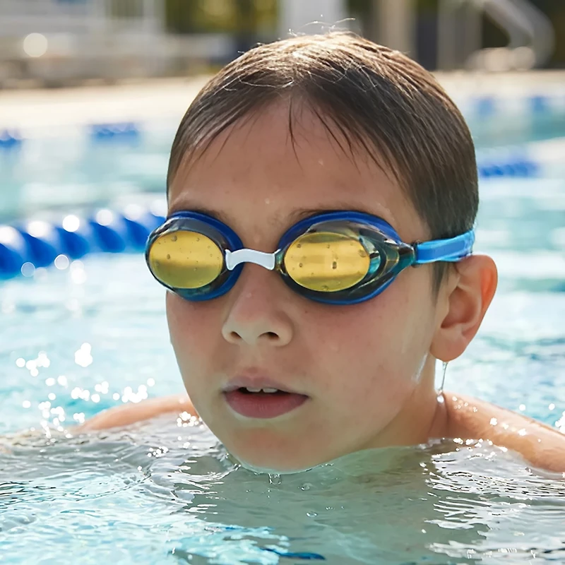 Speedo Kids' Jr. Vanquisher 3.0 Mirrored Goggles