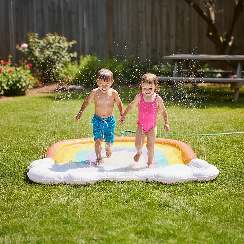 Funsicle Rainbow FunSpray 5 ft Splash Mat