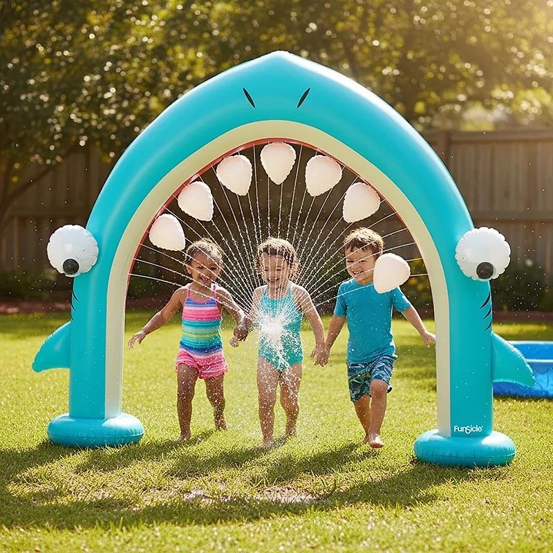 Funsicle Shark Jaws 7 ft Sprinkler