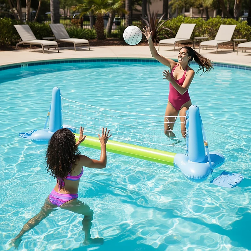 Funsicle 7 ft Floating Volleyball Set