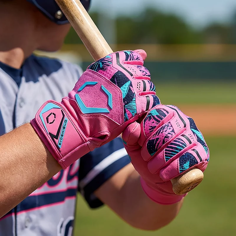EvoShield Adult Carbyne Miami Vice Batting Gloves