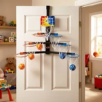 NSG Over the Door Hoop Race Game