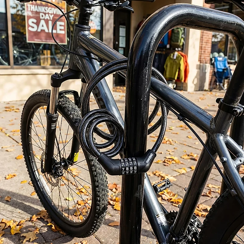 OnGuard Adults' 5 ft x 8 mm Combo Cable Lock