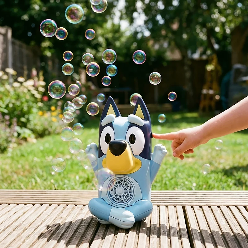 Fubbles Kids' Bluey Musical Bubble Machine
