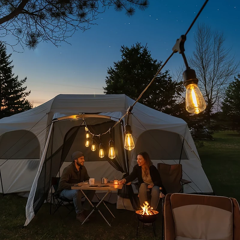 Brightz Edison Bulb Plug-In String Lights