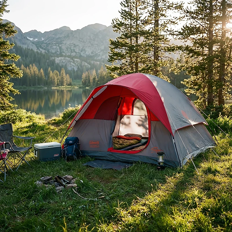 Coleman Flatwoods II 6-Person Lightweight Dome Camping Tent