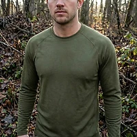 Magellan Outdoors Men's HuntGear Heavy Weight Baselayer Crew Neck Top