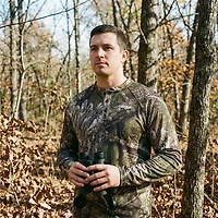 Magellan Outdoors Men's HuntGear Hill Zone Long Sleeve Henley