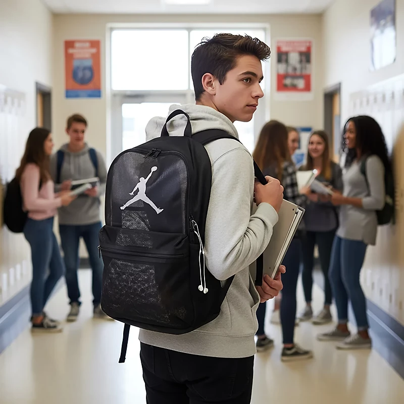 Jordan Mesh Logo Backpack