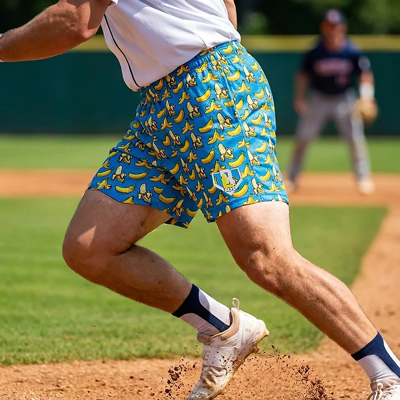 Baseball Lifestyle 101 Adult Banana Shorts 5