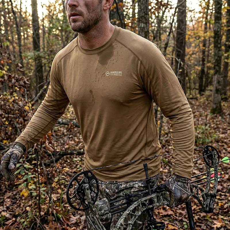Magellan Outdoors Men's HuntGear Pro Hunt 1st Layer Long Sleeve T-shirt