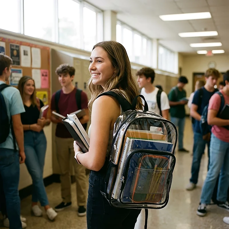 Academy Sports + Outdoors Clear Backpack