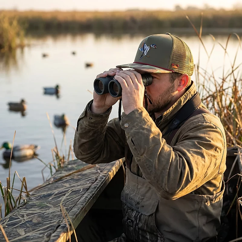 Paramount Apparel Men's Camo Brim Wood Duck Rope Cap