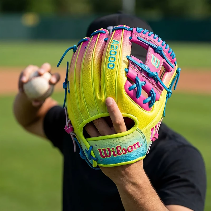 Wilson A2000 1786 with SuperSnakeSkin Baseball Fielding Glove 11.5"